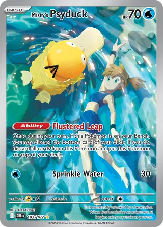 Misty's Psyduck (Destined Rivals 193/182)